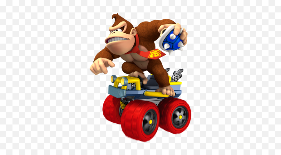 Donkey Kong - Donkey Kong Mario Kart Emoji,Donkey Kong Png