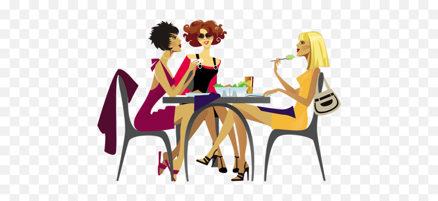 Ladies Who Lunch Clipart Hd Png Emoji,Lunch Clipart