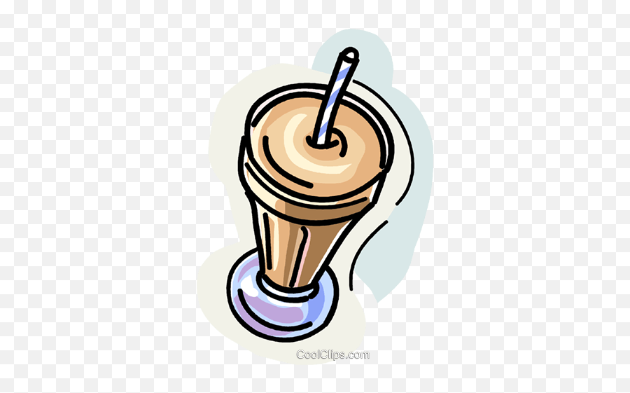 Milkshake Royalty Free Vector Clip Art - Cup Emoji,Milkshake Clipart