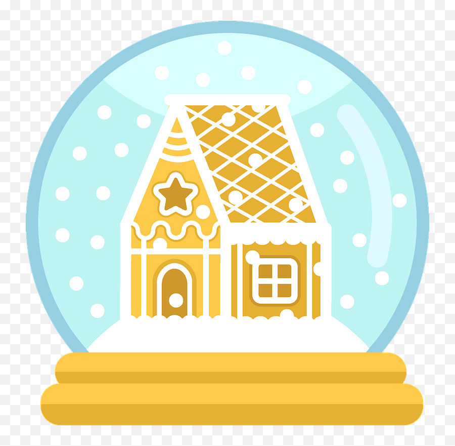 Christmas Snowglobe Clipart - Dot Emoji,Snow Globe Clipart