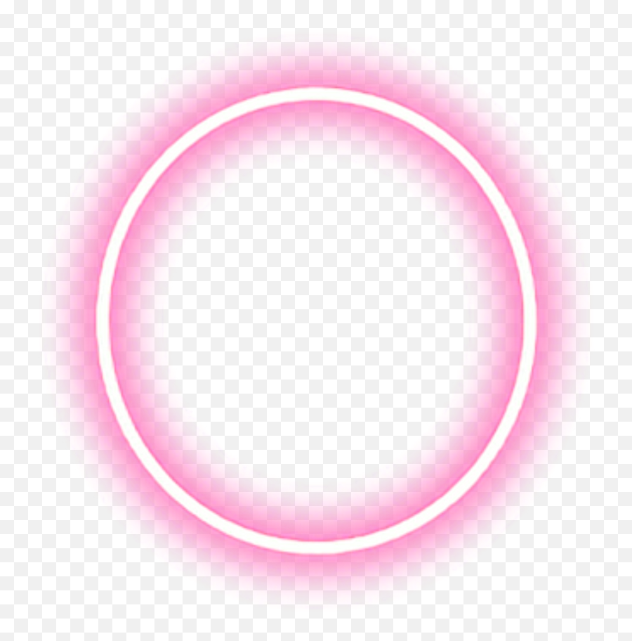 Red Circle Neon Png - Circle Neon Webcam Overlay Emoji,Red Glow Transparent