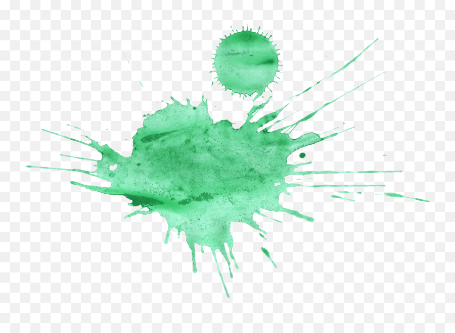 Watercolor Stain Png Green Png Image - Splash Watercolor Green Png Emoji,Stain Png