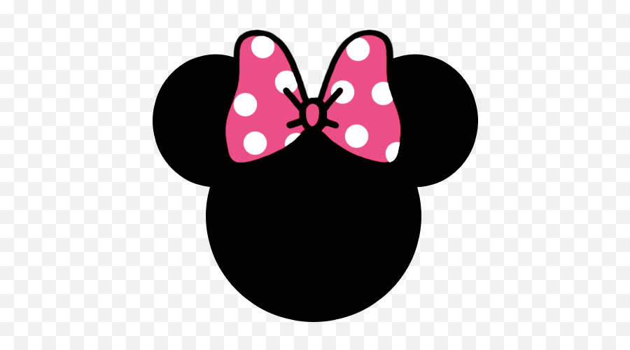 Minnie Ears Cartoon - Minnie Mouse Head Red Emoji,Minnie Mouse Ears Clipart