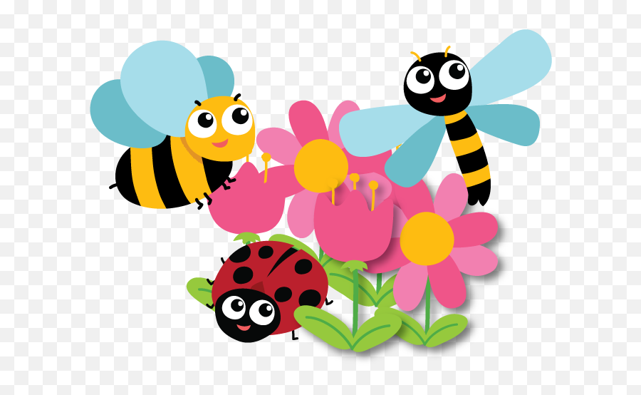 June Clipart Bumble Bee - Bee Flower Clipart Transparent Background Emoji,June Clipart