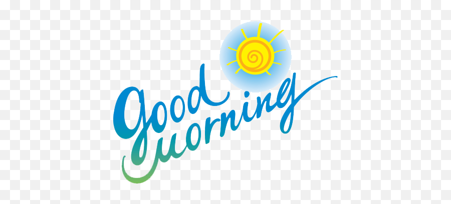 Good Morning Png Free Download Good - Good Morning Png File Emoji,Good Morning Clipart