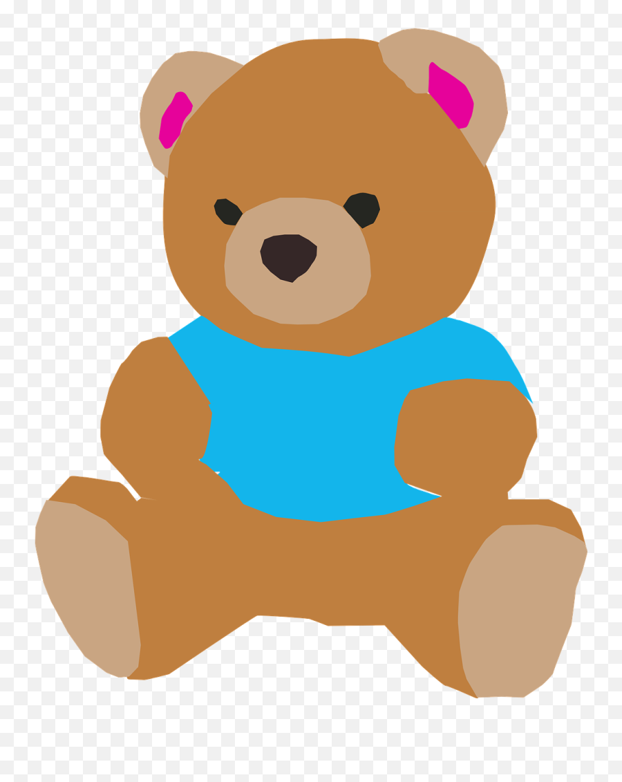 Download Teddy Bear Teddy Bear Toy Png - Stuffed Animal Bear Clipart Png Emoji,Stuffed Animal Clipart