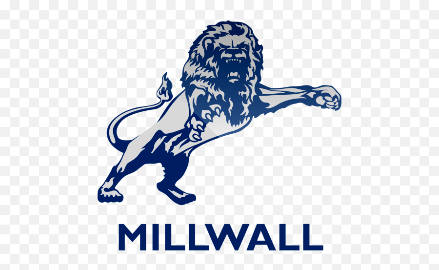Pin On Football Logos Hd - Millwall Logo Png Emoji,Lion Crest Logo