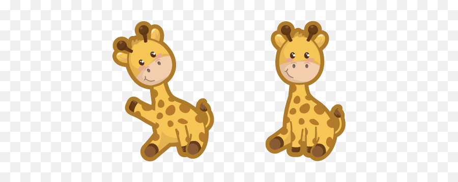 Cute Giraffe Cursor U2013 Custom Cursor Browser Extension Emoji,Cute Animals Png