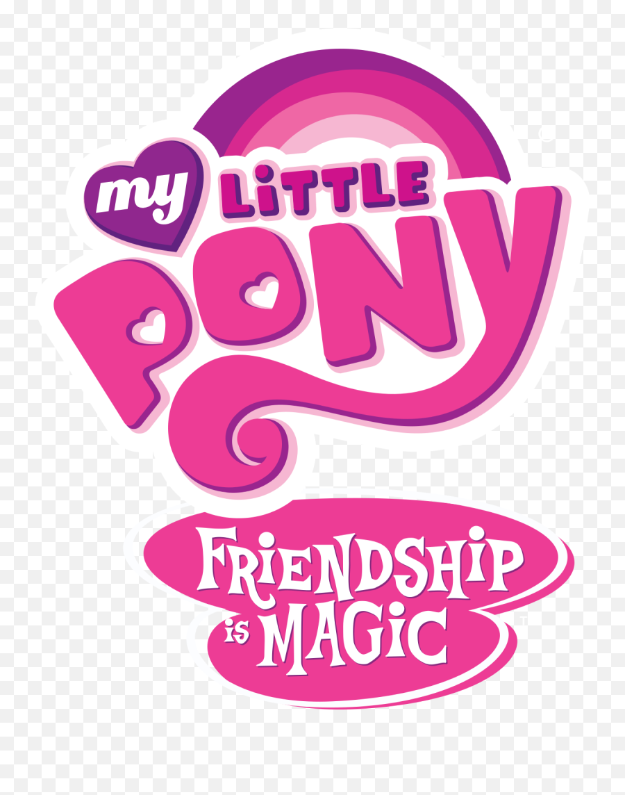 My Little Pony Friendship Is Magic - Logo My Little Pony Friendship Is Magic Emoji,Magic Logo
