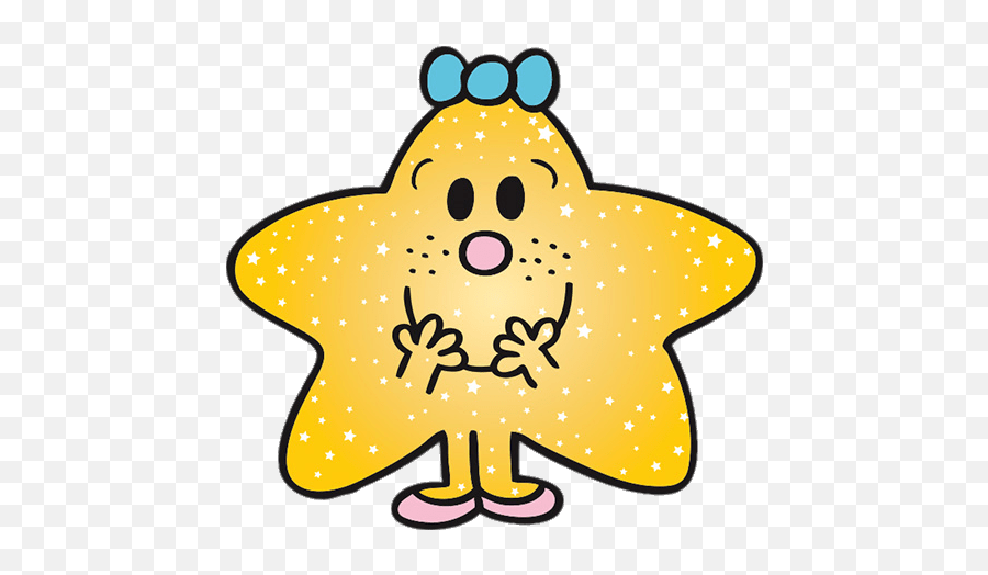 Little Miss Sparkle Transparent Png - Stickpng Mr Men Little Miss Sparkle Emoji,Sparkle Transparent