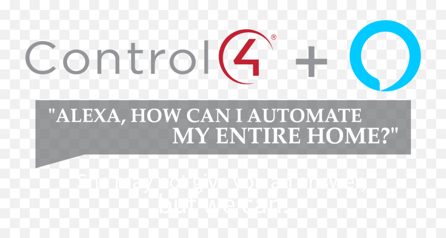 Control4 - Alexaupdatetvu0026stereo3 Update Logo Logo Alexa Y Control4 Emoji,Alexa Logo