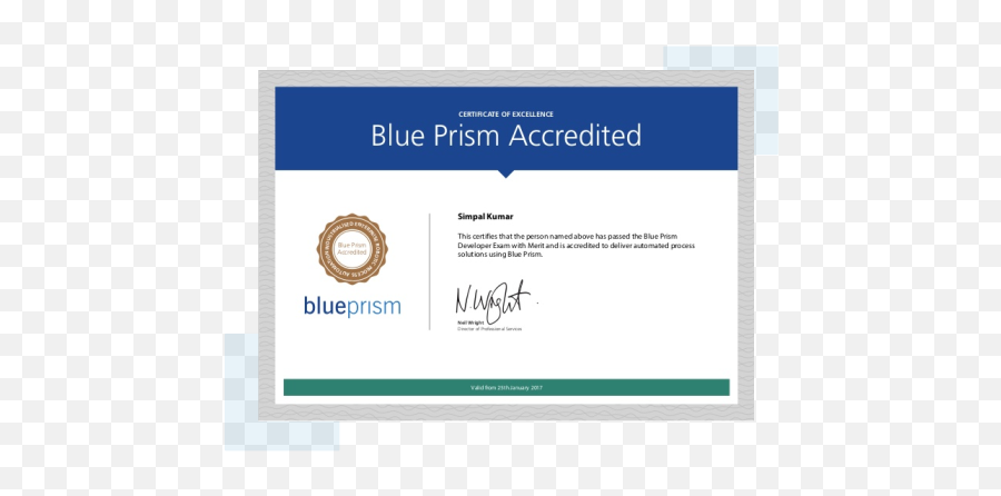 Blue Prism - Blue Prism Certification Emoji,Blue Prism Logo