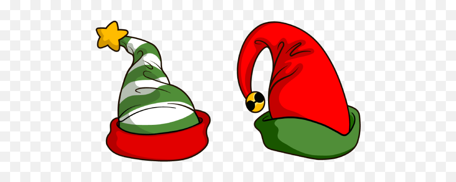 Christmas Elf Hat Cursor - Christmas Elf Hat Emoji,Elf Hat Png