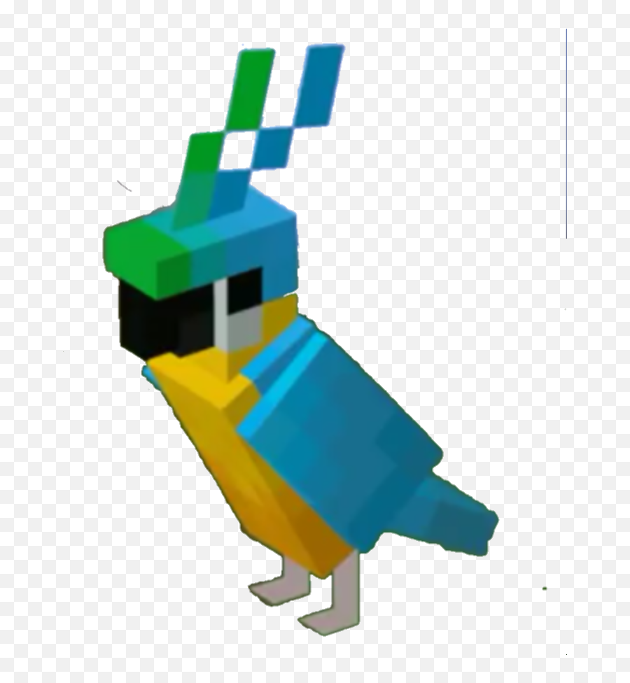 Minecraft Parrot Dancing Gif Transparent Clipart - Full Size Blue Minecraft Parrot Emoji,Dancing Gif Transparent