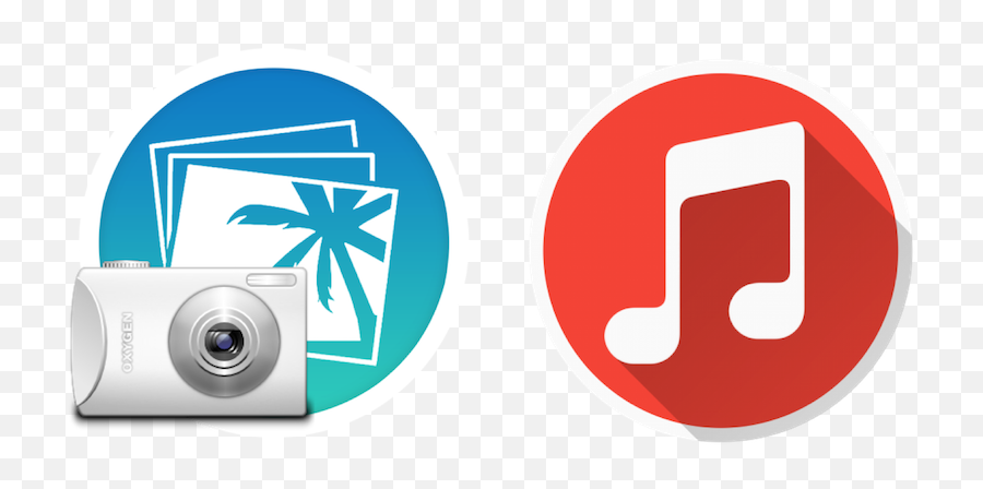 Download Iphoto And Itunes Icons - Itunes Png Image With No Iphoto Emoji,Itunes Png