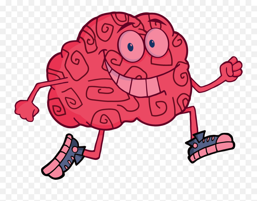 Brains Clipart Brain Activity - Funny Brain Emoji,Clipart Brain