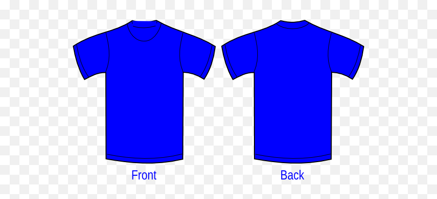 Plain Blue Shirt Clip Art At Clkercom - Vector Clip Art Violet Plain T Shirt Emoji,Jersey Clipart