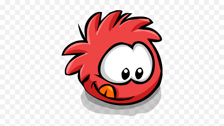 Download Tongue Transparent Background - Puffle Jpg Red Emoji,Tongue Png