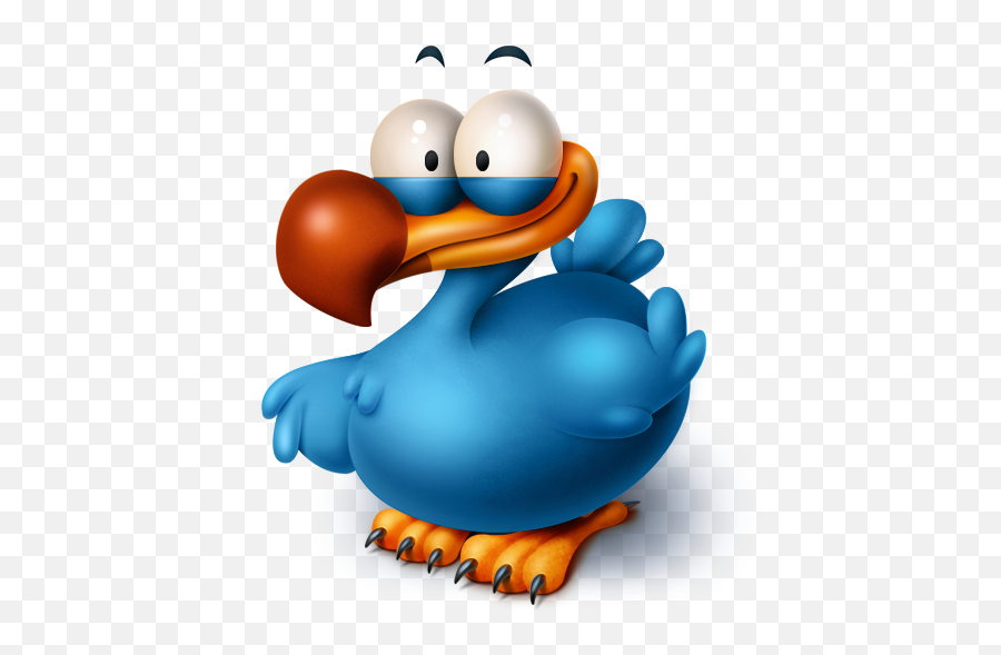 The Extinct Flightless Twitter Bird - Extinct Dodo Bird Pink Emoji,Twitter Bird Png