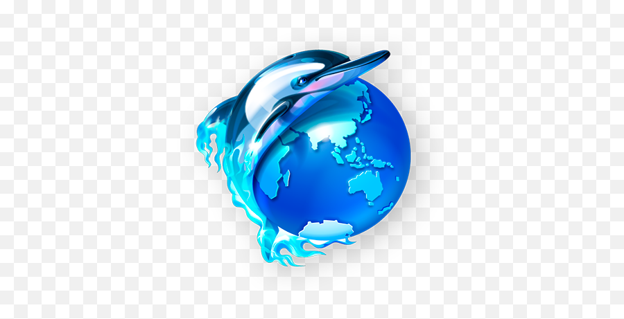 Download Dolphins Logo Png - Boonex Dolphin Logo Png Image Dolphin With Globe Emoji,Dolphins Logo