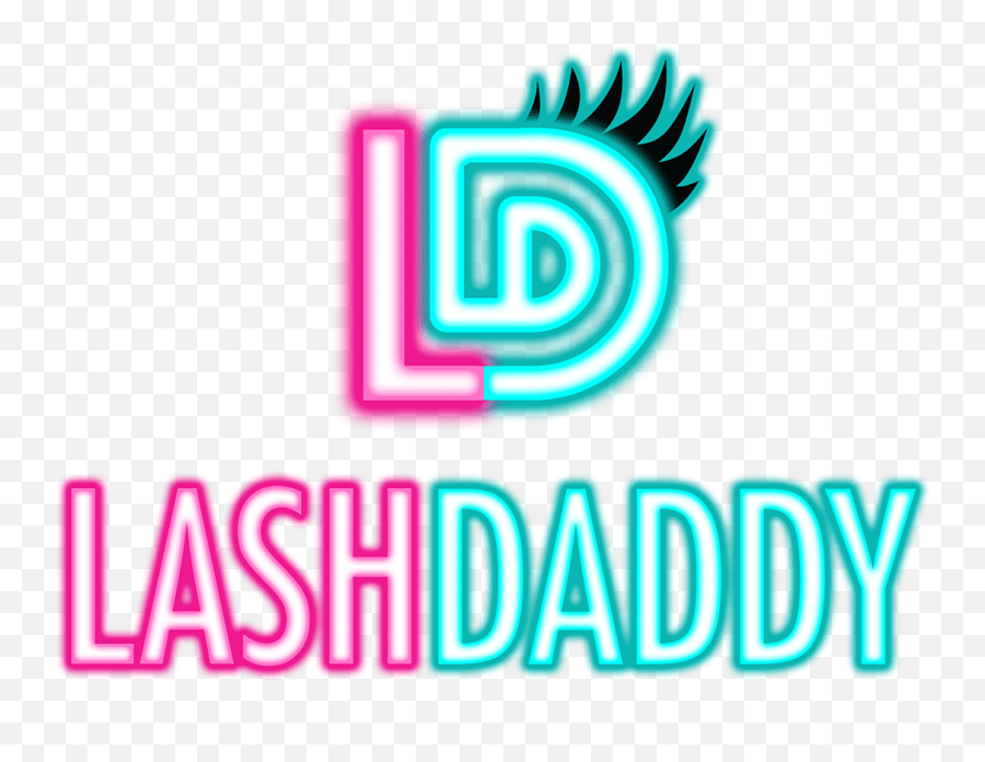 Lash Png - Lash Daddy Neon Logo Lashdaddy Logo 5524736 Vertical Emoji,Neon Logo