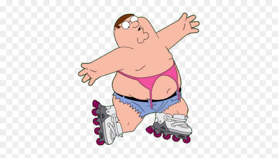 Do I Want That Rollerblading Bikini Peter Family Guy Addicts Emoji,Peter Griffin Face Png