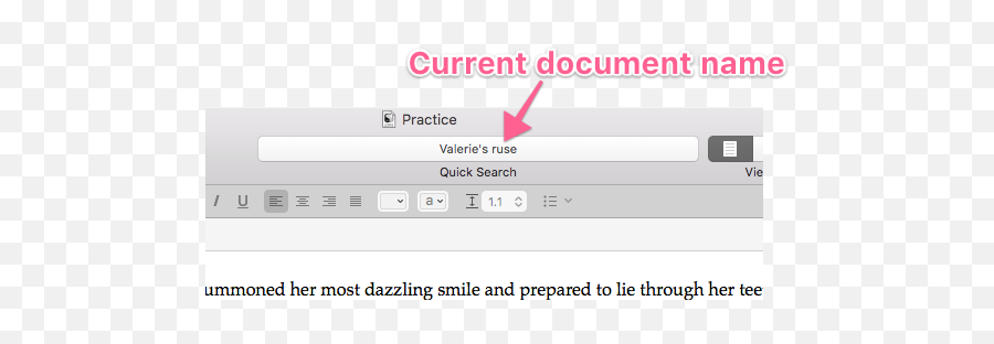 Quick Search Bar And Word Count U2013 Scrivener Classes Emoji,Search Bar Png