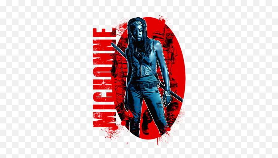 The Walking Dead - Michonne Back To The Comic Book The Emoji,The Walking Dead Comic Logo