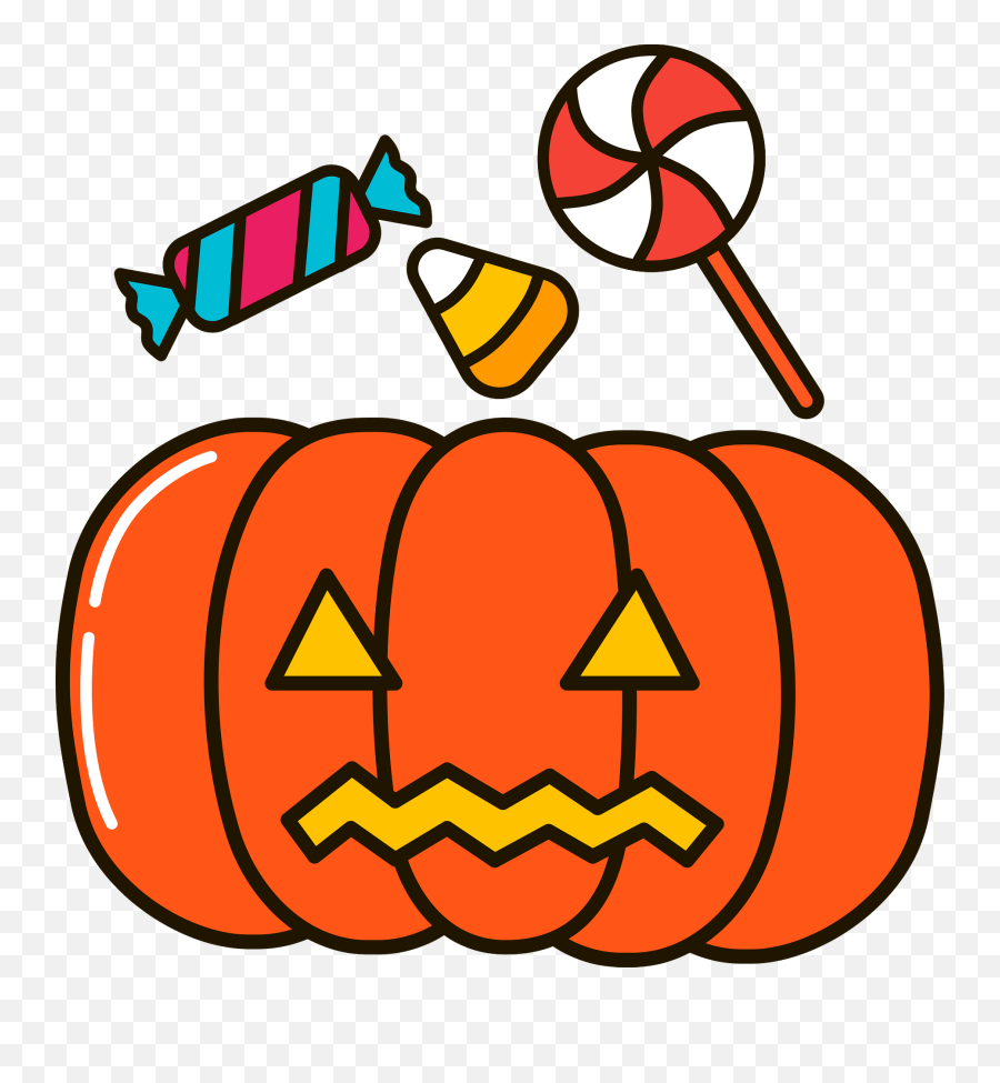 Halloween Candy Clipart - Halloween Emoji,Halloween Candy Clipart
