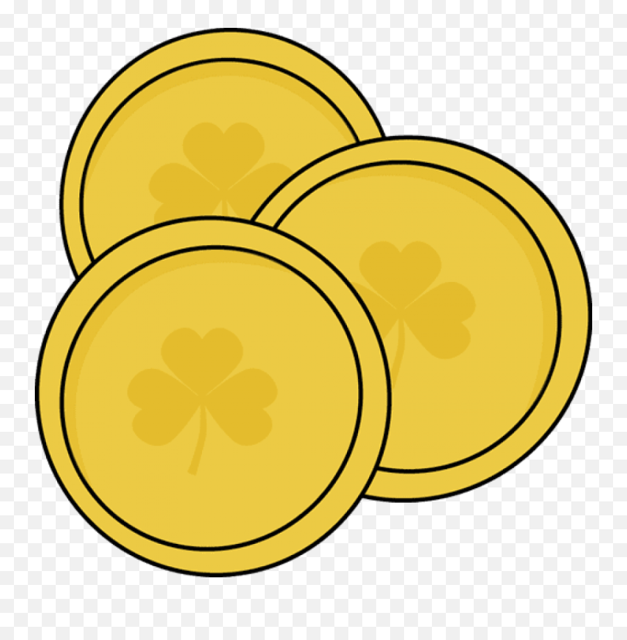 Gold Coin Clip Art - Clip Art Gold St Day Emoji,Coin Clipart