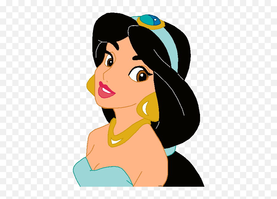 Disney Princess Jasmine Clipart Ez5yy6 - Clipart Suggest Emoji,Disney Princesses Clipart