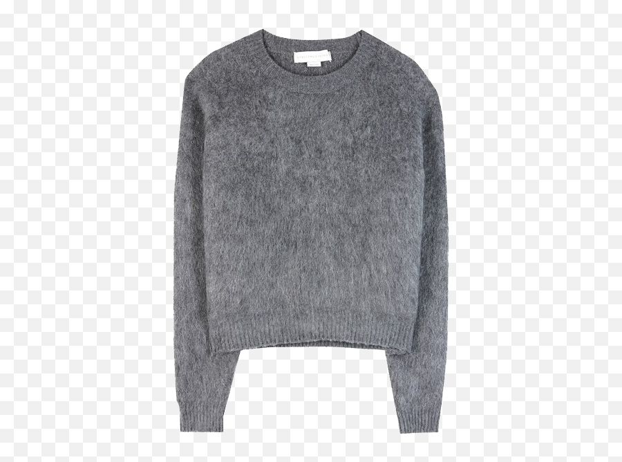 Download Gray Stella Mccartney Wool - Blend Sweater Grey Emoji,Sweater Png