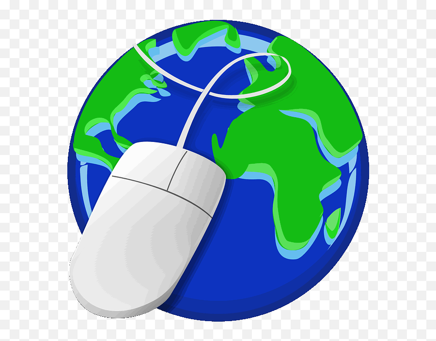 Internet Safety World Clipart - World Wide Web Clipart Emoji,Internet Clipart