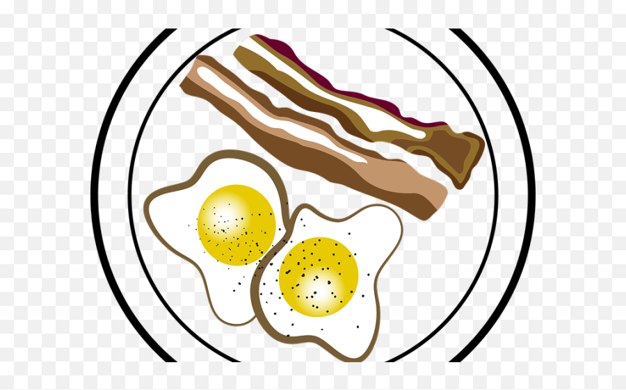 Fried Egg Clipart Breakfast Egg - Food Breakfast Clipart Transparent Breakfast Clipart Emoji,Breakfast Clipart