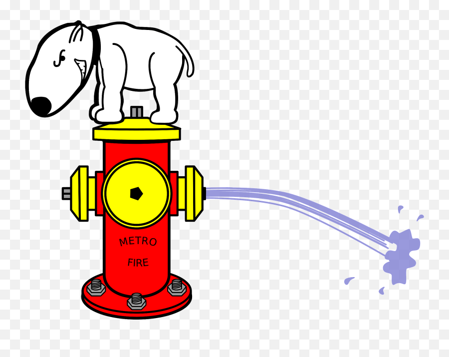 Hydrant And Dog Clipart Free Download Transparent Png - Simple Cyberbullying Drawing Emoji,Fire Hydrant Clipart