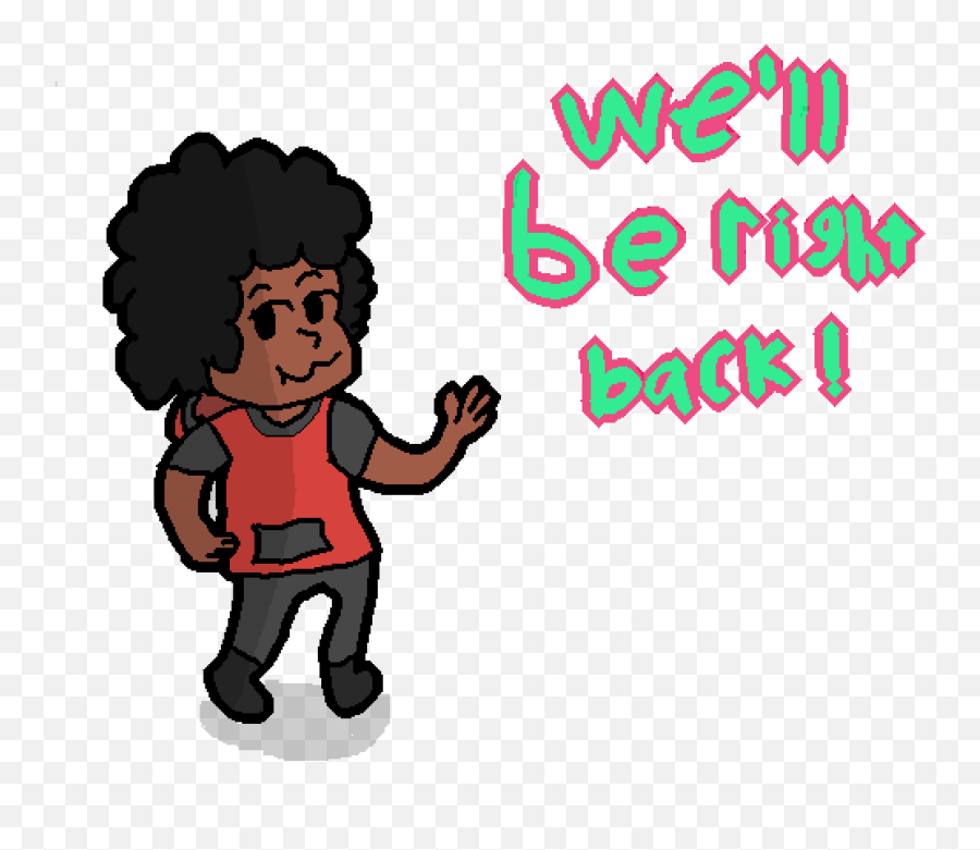 Download Well Be Right Back Png Image - Right Back Animation Transparent Emoji,We'll Be Right Back Transparent