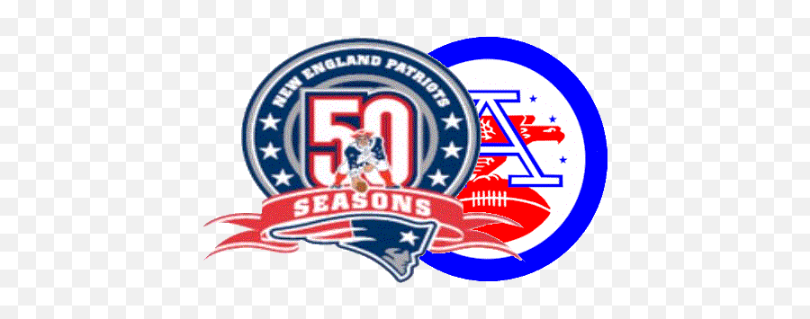 Celebrate The 60th Anniversary Of The American Football League - American Emoji,Old Patriots Logo