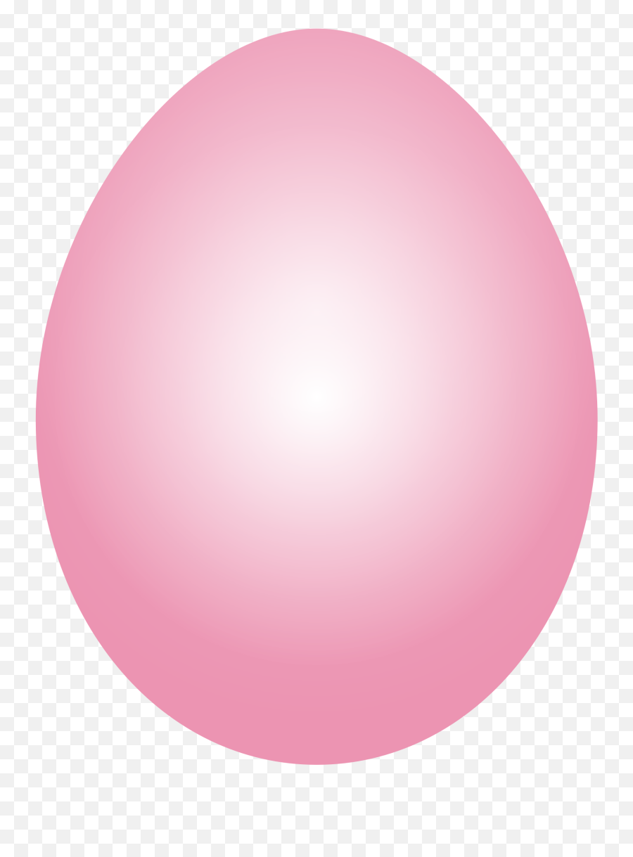 Pink Easter Egg Clipart 2 - Pink Easter Egg Clipart Emoji,Easter Egg Clipart