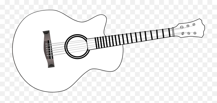Free White Guitar Png Download Free - Solid Emoji,Guitar Png