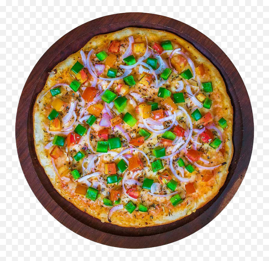 Top View Pizza Transparent Background Png Play - Top View Food Dishes Png Emoji,Pizza Transparent Background