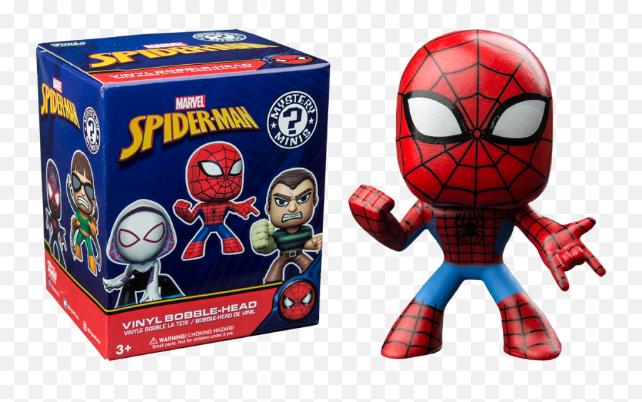 Classic Spiderman Logo Png - Spiderman Spiderman Funko Mystery Minis Spiderman Classic Emoji,Spiderman Logo
