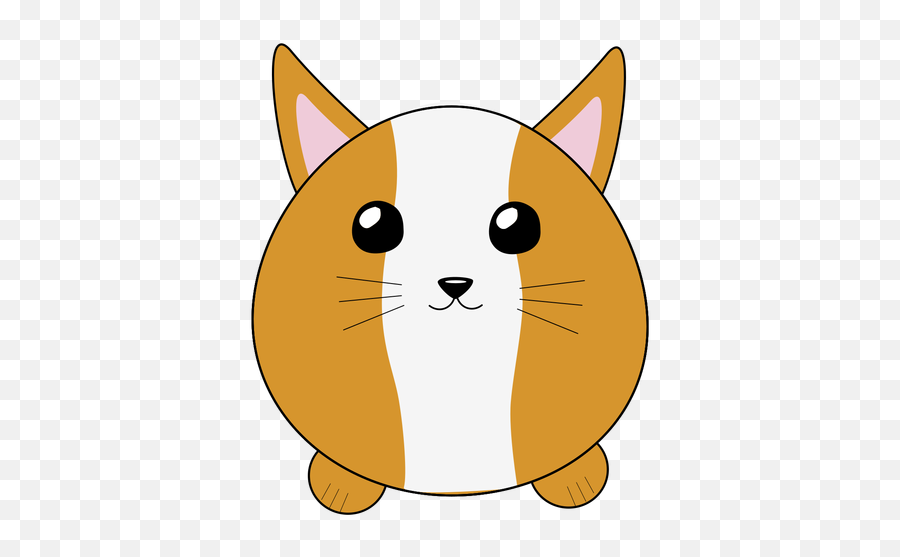 Lynx Bobcat Cute Puffy Muzzle Flat - Happy Emoji,Bobcat Png