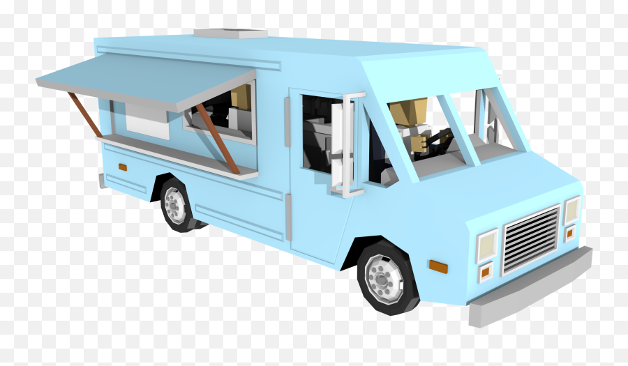 Vehicle Food Truck - Beta Blockland Truck Emoji,Food Truck Png