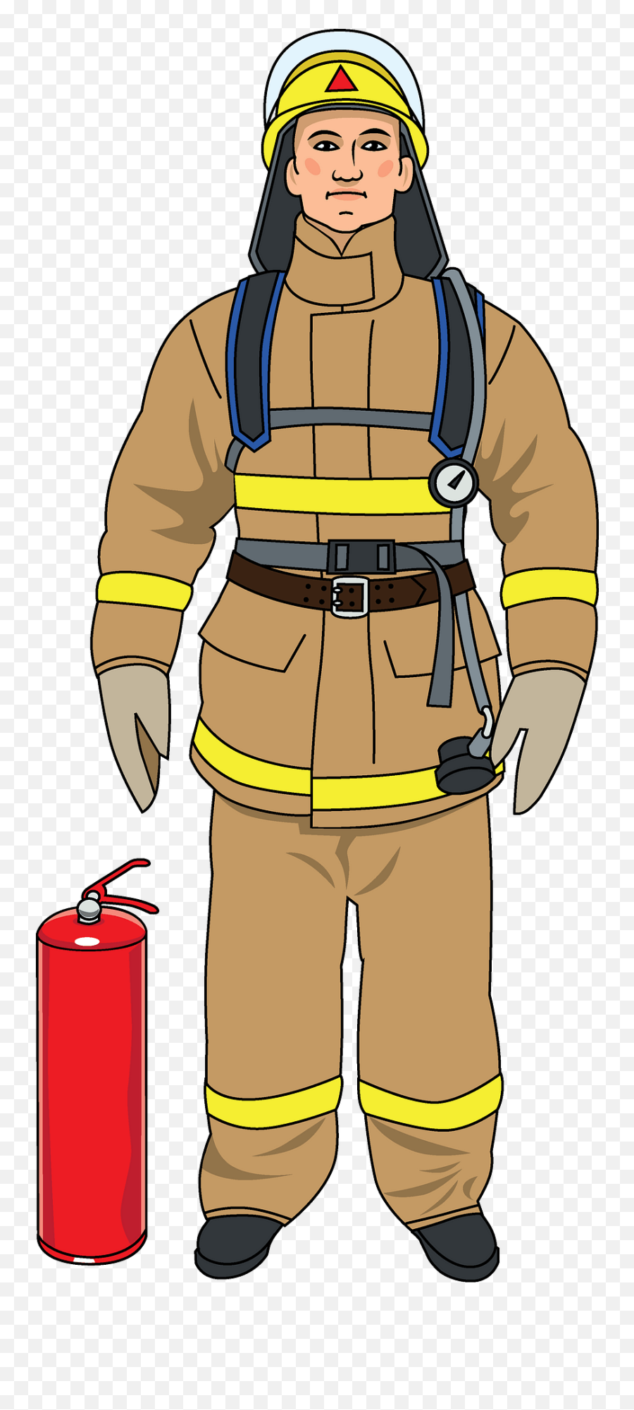 Firefighter Clipart - Workwear Emoji,Firefighter Clipart