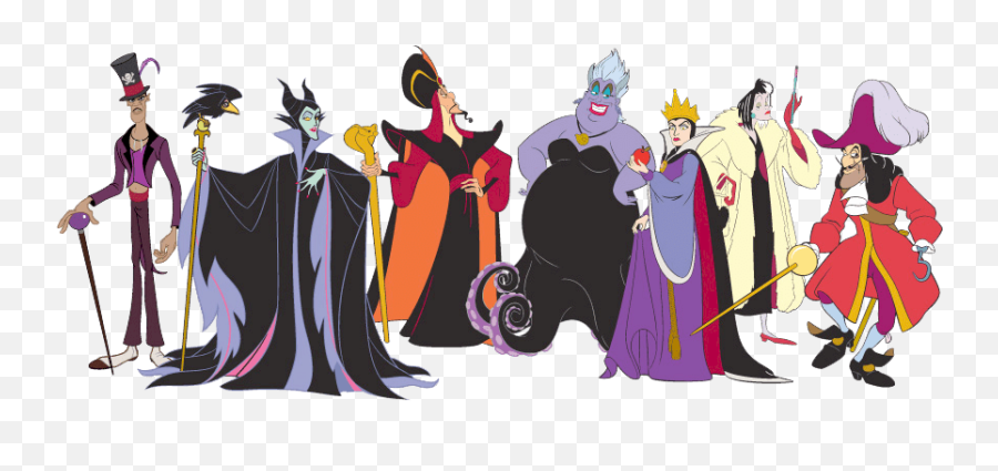 Disney Villains Logo Png - Novocomtop Emoji,Maleficent Clipart