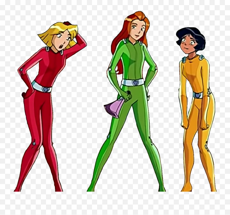 Totally Spies Free Png By Thelivingbluejay - Totally Spies Emoji,Spies Clipart