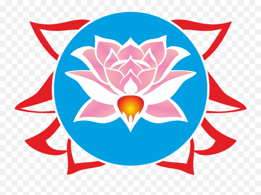 Flower Lotus Symbol - Free Vector Graphic On Pixabay Emoji,Nirvana Png