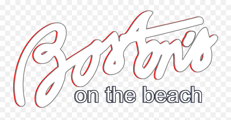Bostons On The Beach Emoji,Boston Sports Logo