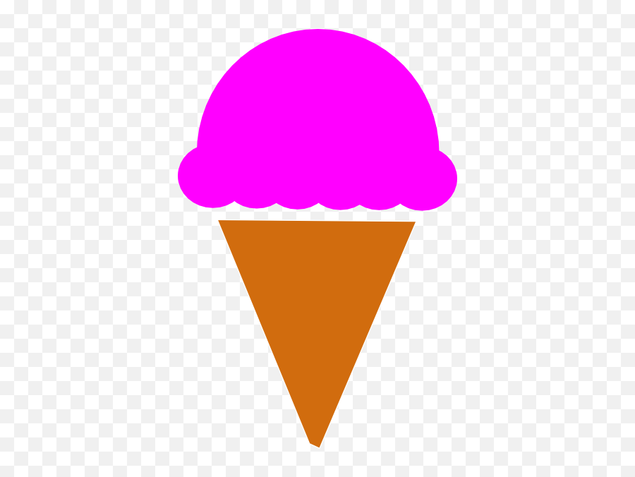 Ice Cream Silhouette Clip Art At Clkercom - Vector Clip Art Transparent Background Ice Cream Scoop Clipart Emoji,Ice Cream Clipart