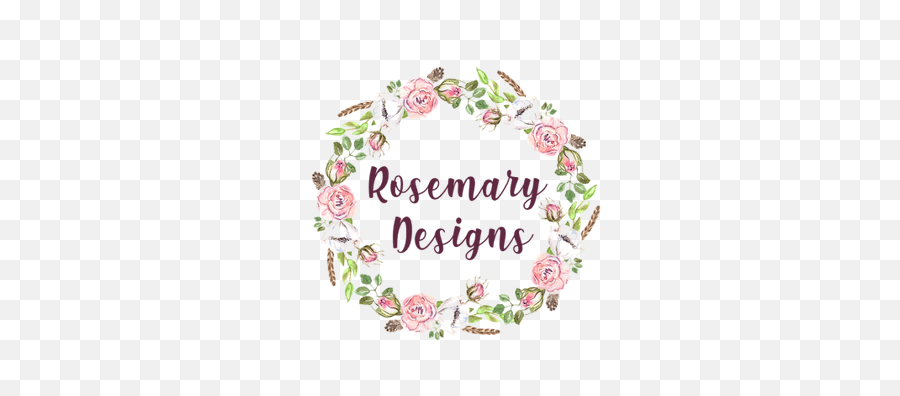 Book Tote Bag Rosemary Designs Emoji,Watercolor Logo Design